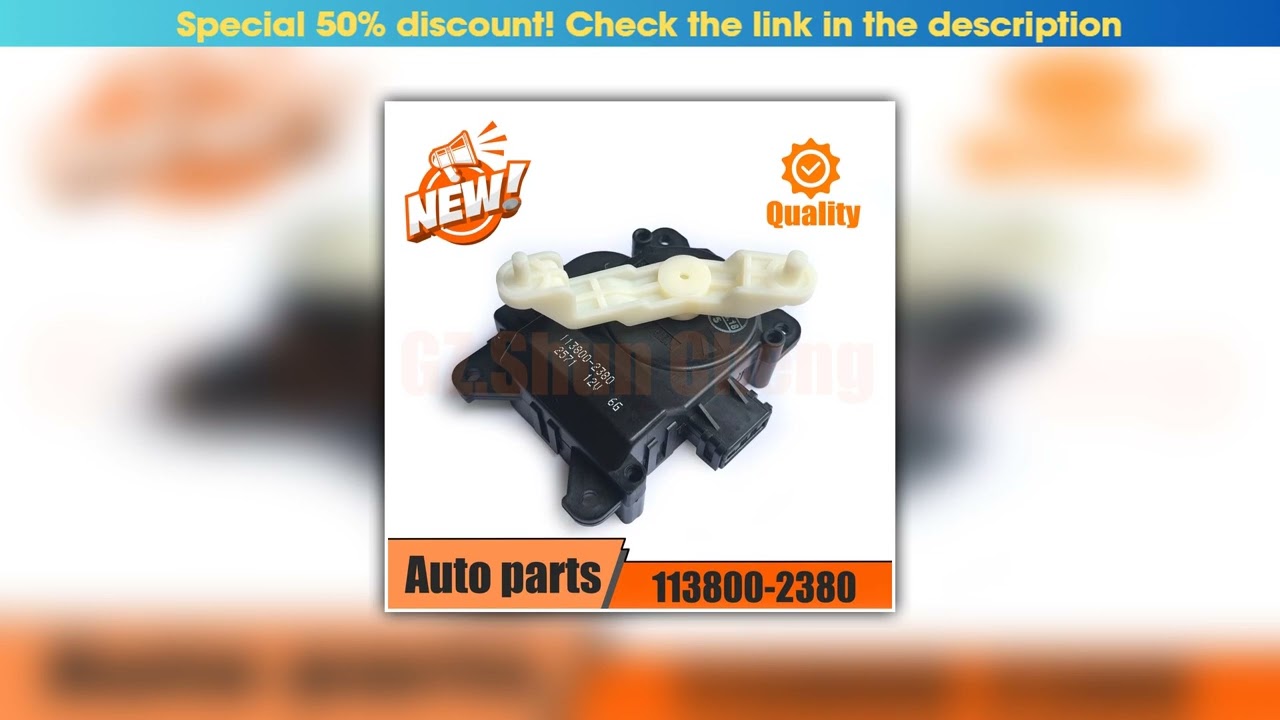 Flash Sale A/C Heater Blend Air Door Actuator with Control motor HVAC for Honda Accord 03-07 113800