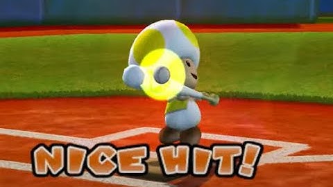 YELLOW TOAD THE GOAT - Mario Sluggers 2 Player Gameplay!