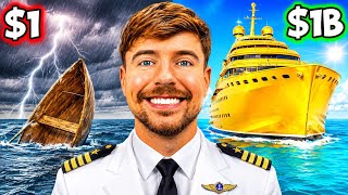 $1 vs $1,000,000,000 Yacht! 😱