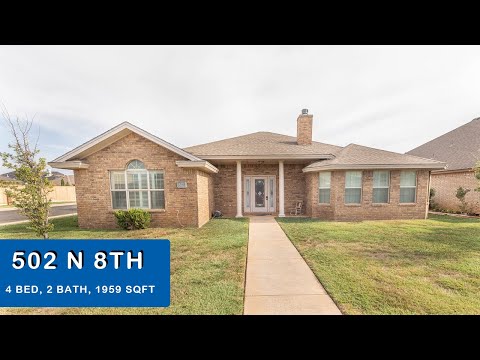 502 N 8th St, Wolfforth, TX home video tour