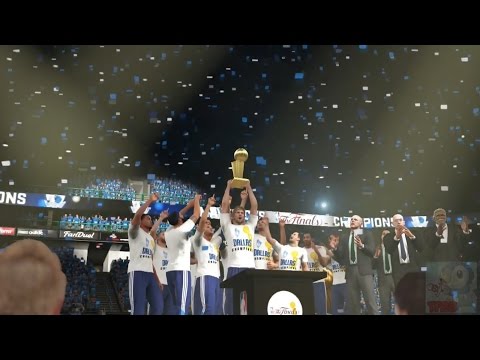 NBA 2K16 Dallas Mavericks Championship Celebration