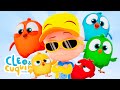 Pollito Techno Chick 🐤🎶  Canciones infantiles con Cleo y Cuquín