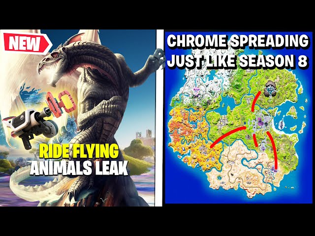 Fortnite leak reveals 'flying wildlife' that drops loot - Jaxon