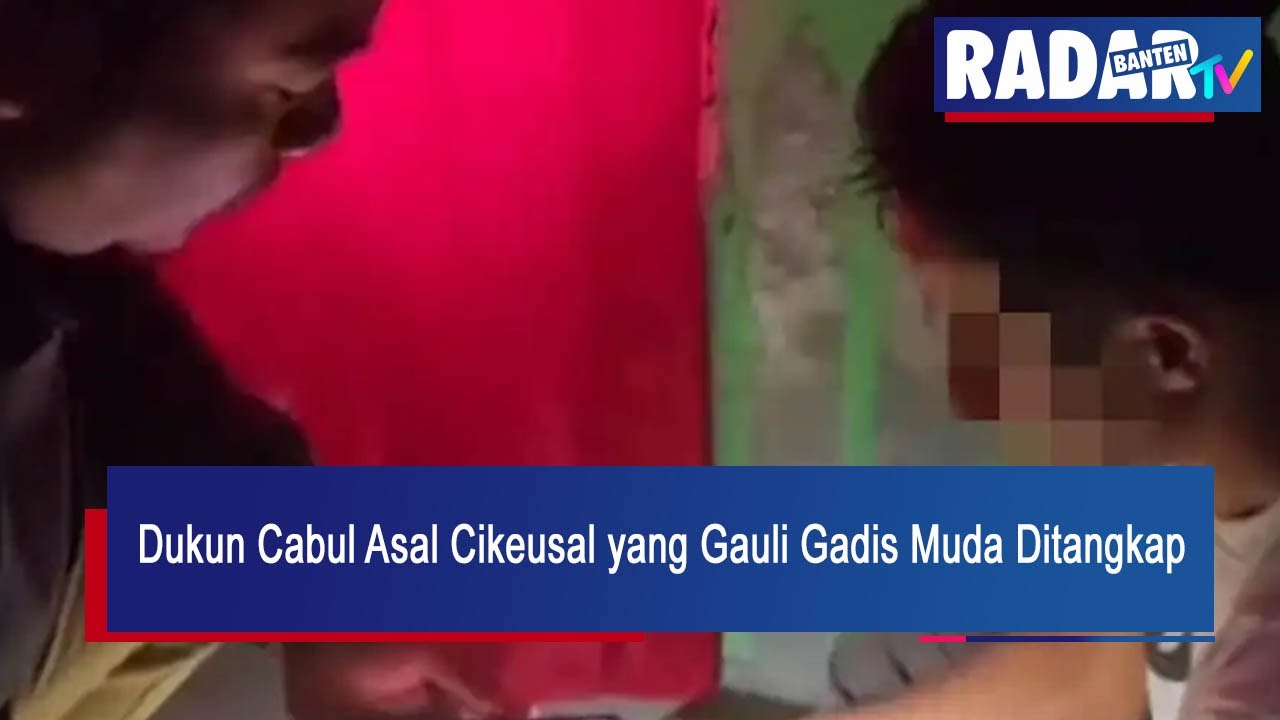 Dukun Cabul Asal Cikeusal yang Gauli Gadis Muda Ditangkap
