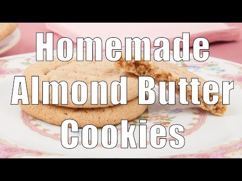 Homemade Almond Butter Cookies