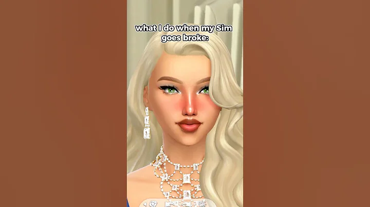 What i do when my sim goes broke ✨😂 #sims4 #thesims4 #shorts