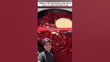 JEE Aspirant ke Relatives ki Chai #jee #namokaul #jee2023