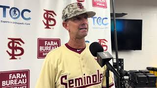 JAMES HILL SPORTS COLLEGE BASEBALL MIAMI 7 FLORIDA STATE 4 F COACH LINK JARRETT POST GAME 5-16-2026