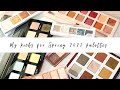 Spring eyeshadow recommendations ı Natasha Denona, Catrice, Buxom, Sigma..