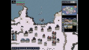 Red Alert 1 Open RA Skirmish Battle:Naval Chaos