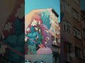 The streets of Istanbul are an open-air gallery, and its walls a limitless canvas. 🎨