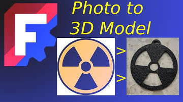 FreeCAD 3D model from a photo - 3d printing a keychain