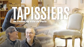 Les Tapissiers De Lhôtel De Ville Les Métiers De Paris Ville De Paris