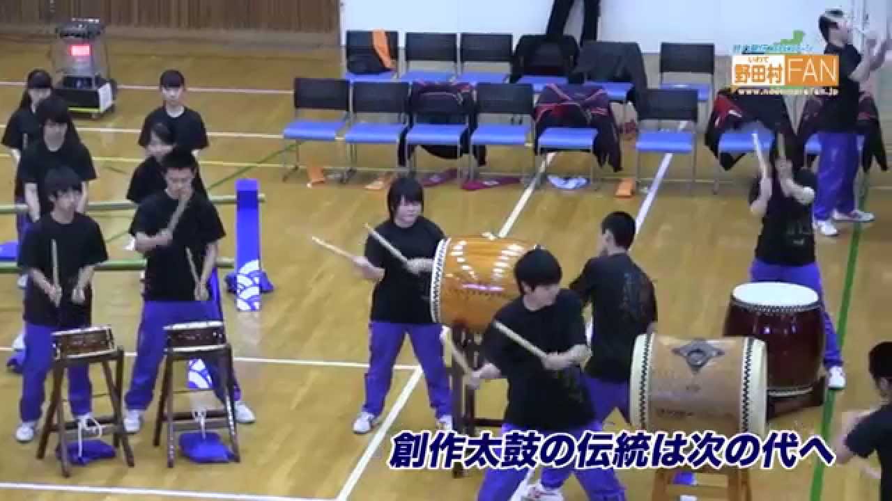 のだむら通信#15「野田中学校　未来に繋ぐ創作太鼓」2015年3月8日放送分