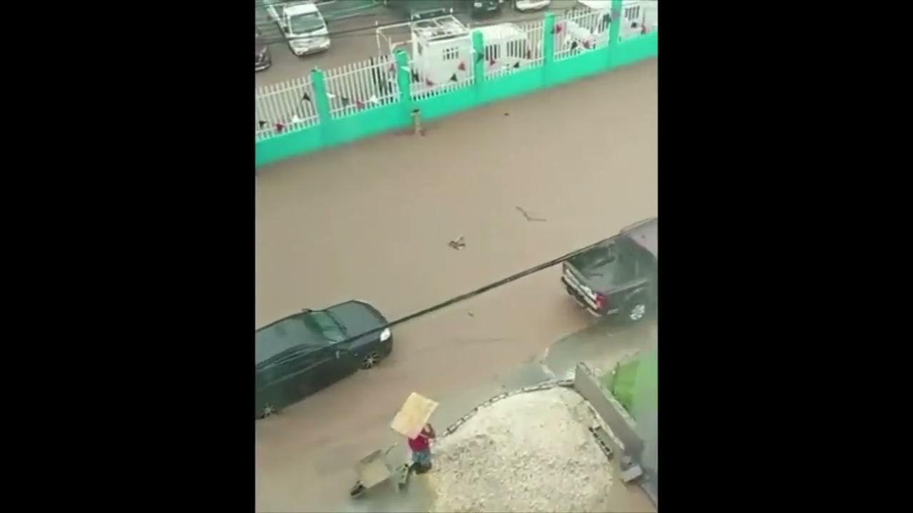Maracas St,Joseph, River Overflows Wasa St Joseph Flooding YouTube
