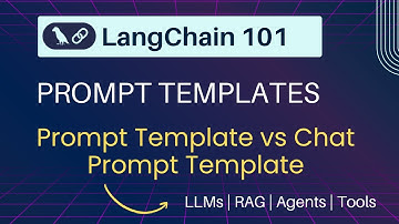 LangChain Prompt Templates Explained | Prompt Template vs Chat Prompt Template