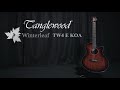 Tanglewood guitars winterleaf tw4 e koa   official demo