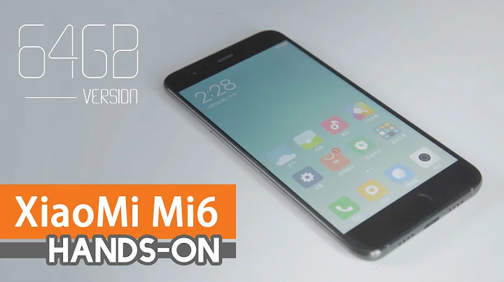 New arrival | XiaoMi Mi6 hands-on |Banggood.com