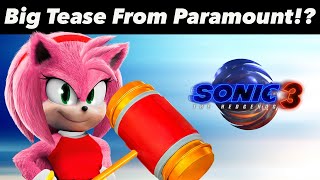 Paramount Possibly TEASES Amy For Sonic Movie 3