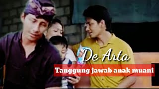 Tanggung jawab anak muani- De Arta ( Lirik Vedio)