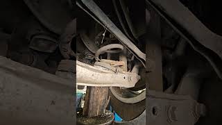 Audi A4 rear spring replacement. #audio #spring