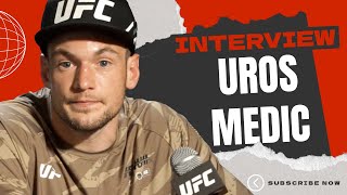 Uros Medic admits he was ‘scared’ to fight Tim Means but glad for the feeling