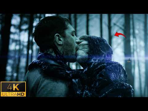 Lady Venom Saves Eddie Kisses Him Venom 2018 Scene