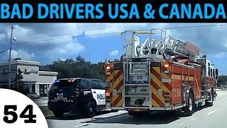 Bad Drivers &amp; Dashcam fails USA and CANADA Episode 54. Crazy Drivers &amp; Car Crash