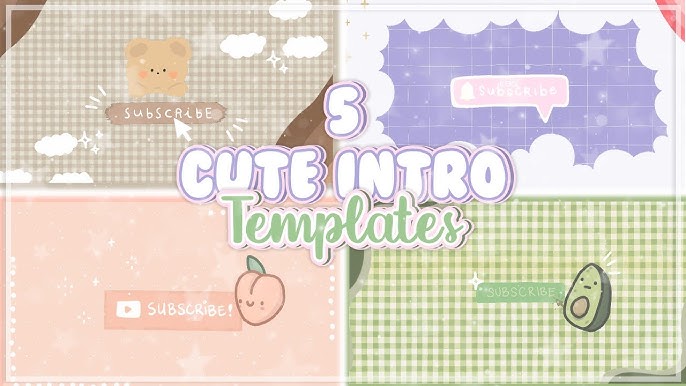 5 Free simple Cute Intros | No text Templates + Download Link - YouTube 5-free-simple-cute-intros-no-text-templates-download-link-youtube