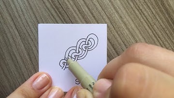 Zentangle® Pattern: Skye