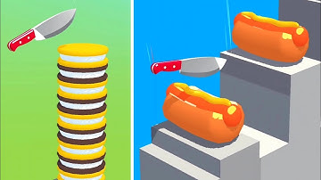 Slice It All Game! Satisfying and Relaxing ASMR Slicing Video NEW UPDATE