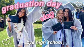 HIGH SCHOOL GRADUATION DAY VLOG / GRWM 2021