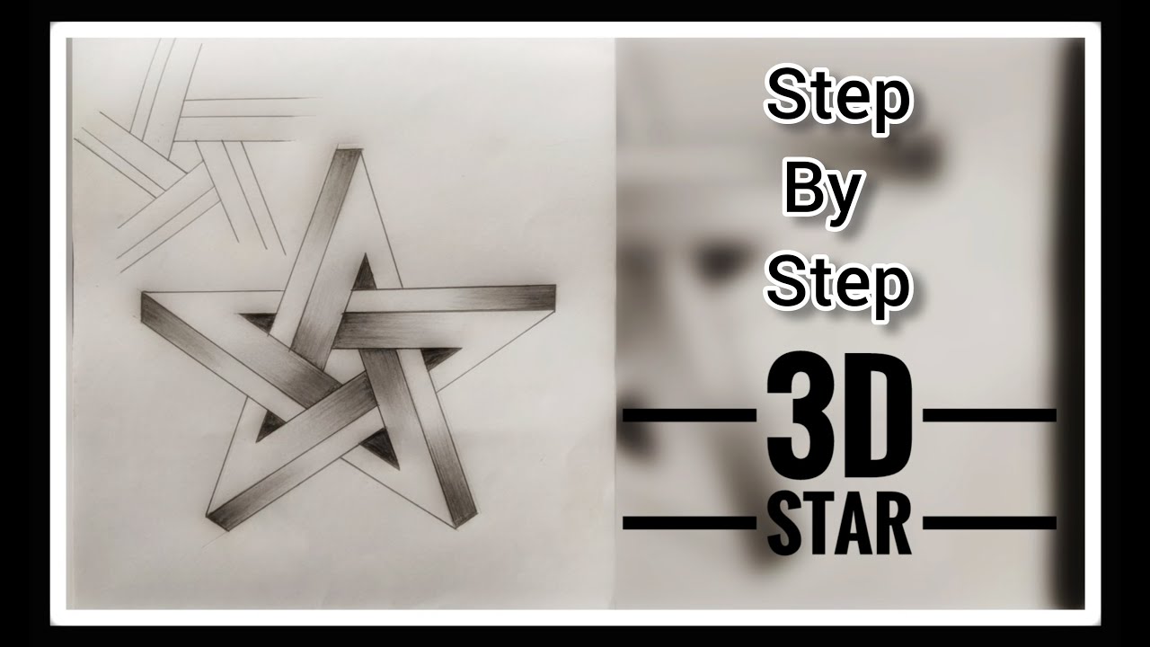 3D Star Templates | Free Printable Templates & Coloring Pages |  FirstPalette.com