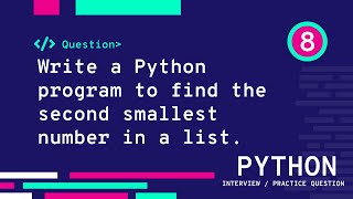 Exercise 8 - Python Interview/Practice Questions