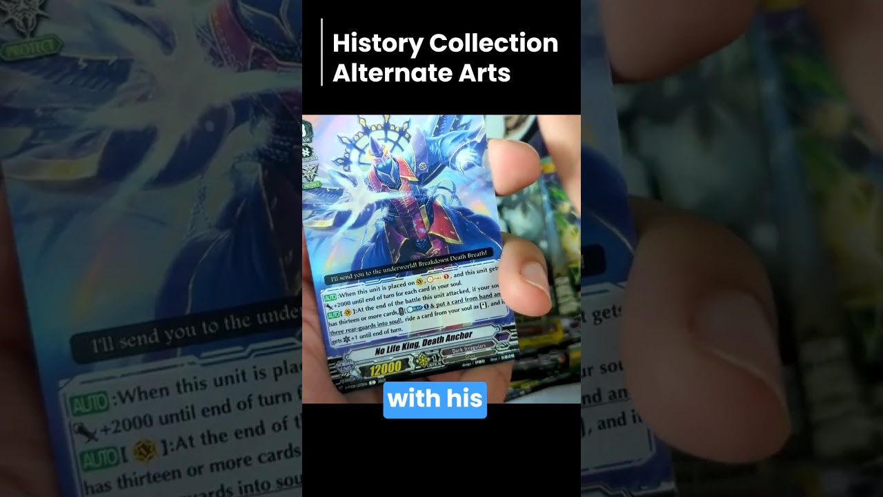 History Collection Alternate Arts | History Collection Box Opening | Premium and V Premium Set
