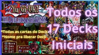 Yu Gi Oh - The Duelists Of The Roses - Todos os Decks Iniciais e como pegalos - Detonado #18