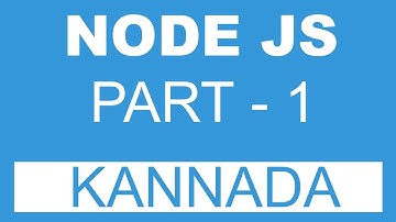 Curious aatma Node js Part #1 - Kannada