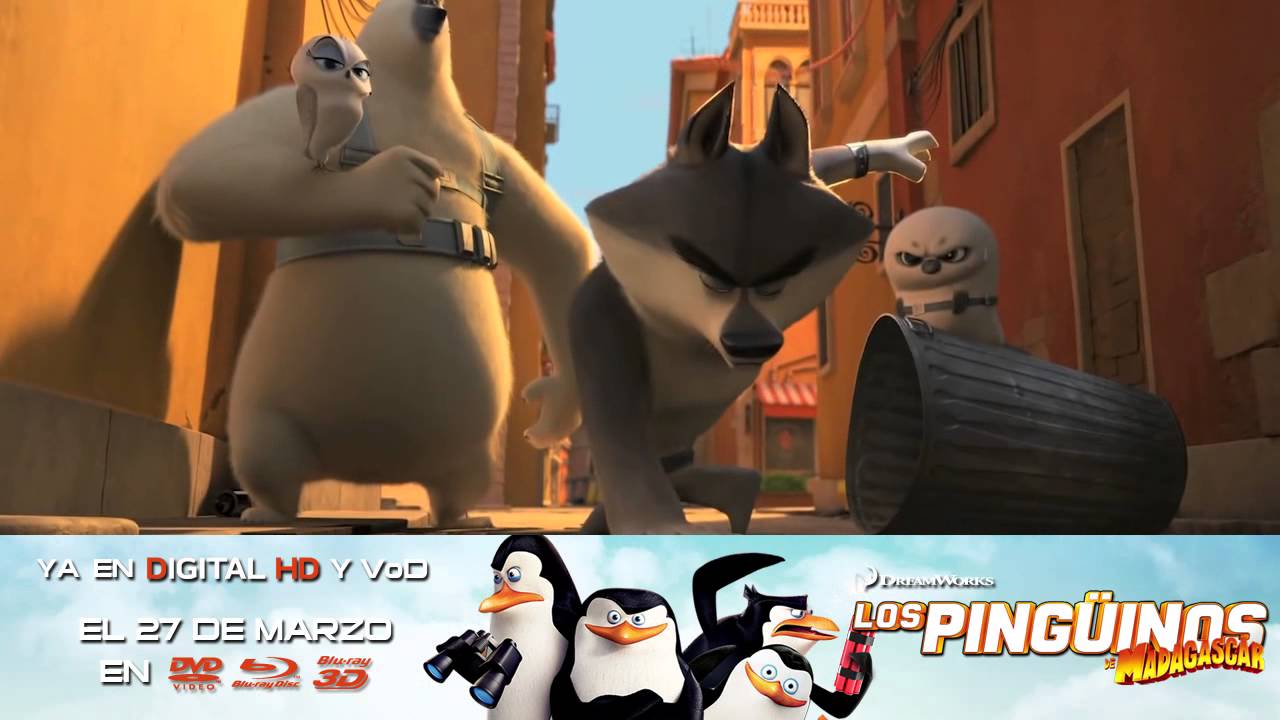 Los Pinguinos De Madagascar Pelicula Completa En Español Youtube