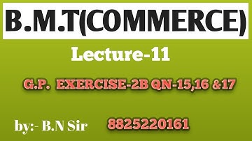 B.M.T(Commerce) class-12 Mathematics.