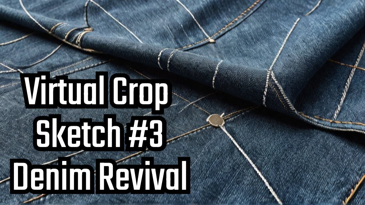 Creative Memories Virtual Crop Sketch #3- June 2024 - Denim Revival ...