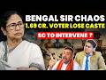 BENGAL SIR BIG CHAOS....1.69 CRORE VOTER TO LOSE CASTE BENEFIT-SC INTERVENES? #supremecourtofindia
