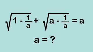 An Interesting Olympiad Algebra Question l Math For Competitive Exams l Math Olympiad 