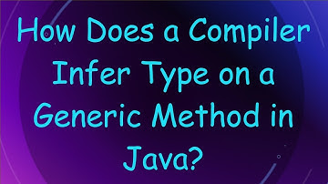 How Does a Compiler Infer Type on a Generic Method in Java?