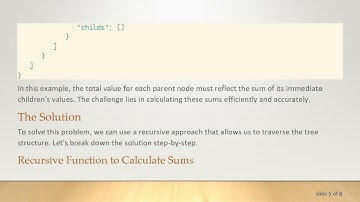 How to Sum Nested Values in a Hierarchical Data Structure Using C#