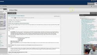 Kevin Uses Blackboard Wikis