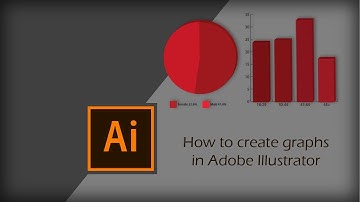 How to create graphs in Adobe Illustrator | Illustrator Tutorial