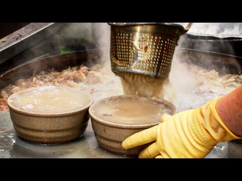 70년 노포 곰탕집 : 소 X알 + 곶휴.. 싹둑.. 정력에 그렇게 좋다고..