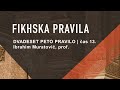 25.pravilo: Određivanje prava izvlačenjem | Čas 13 Fikhska pravila | Ibrahim Muratović, prof.