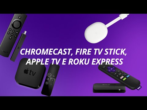 Vídeo: Diferença Entre Chromecast Fire Stick E Roku