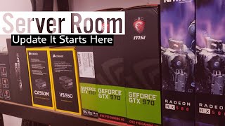 Server Room Update #1 It Starts Here